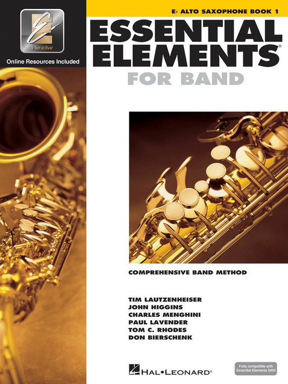 Hal Leonard Essential Elements For Band Book 1 With E Ei Eb Alto Saxophone