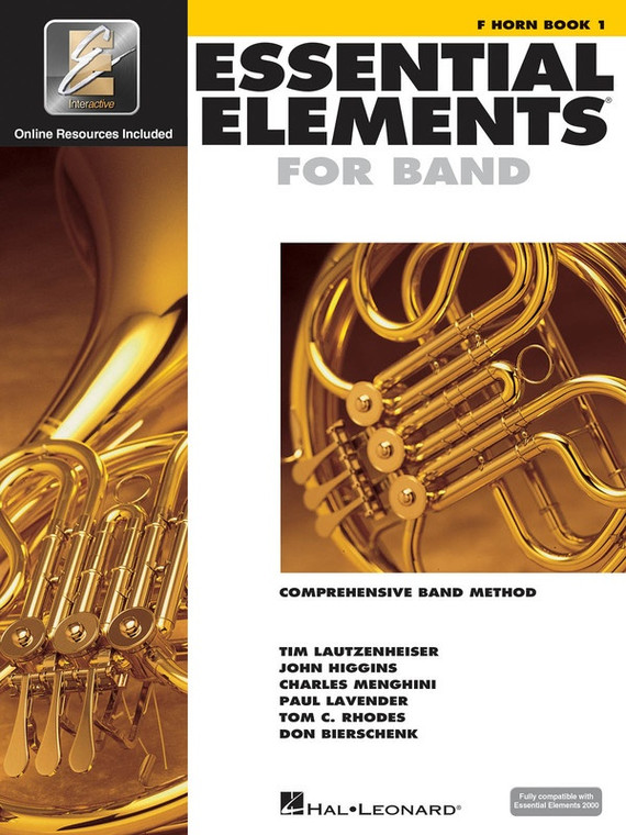 Hal Leonard Essential Elements For Band Book 1 With E Ei F Horn