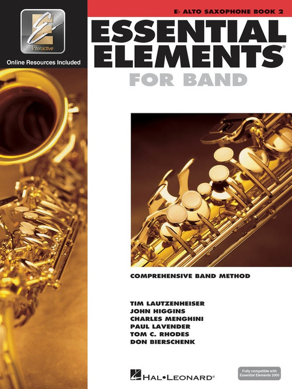 Hal Leonard Essential Elements For Band Book 2 With E Ei Eb Alto Saxophone