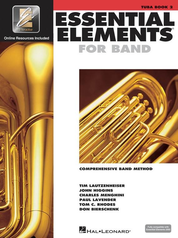 Hal Leonard Essential Elements For Band Book 2 With E Ei Tuba In C (B.C.)