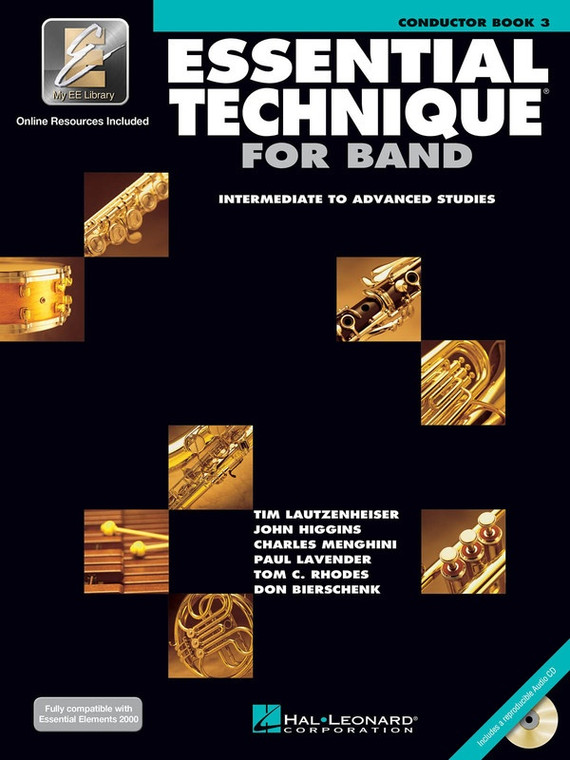 Hal Leonard Essential Technique For Band With E Ei Conductor Book 3 Intermediate To Advanced Studies