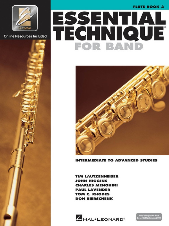 Hal Leonard Essential Technique For Band With E Ei Flute Book 3 Intermediate To Advanced Studies