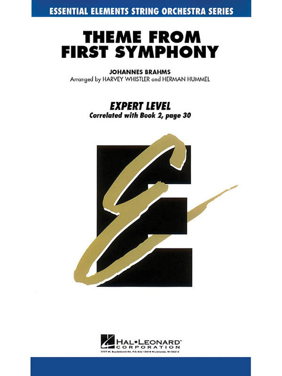 Hal Leonard Theme From First Symphony