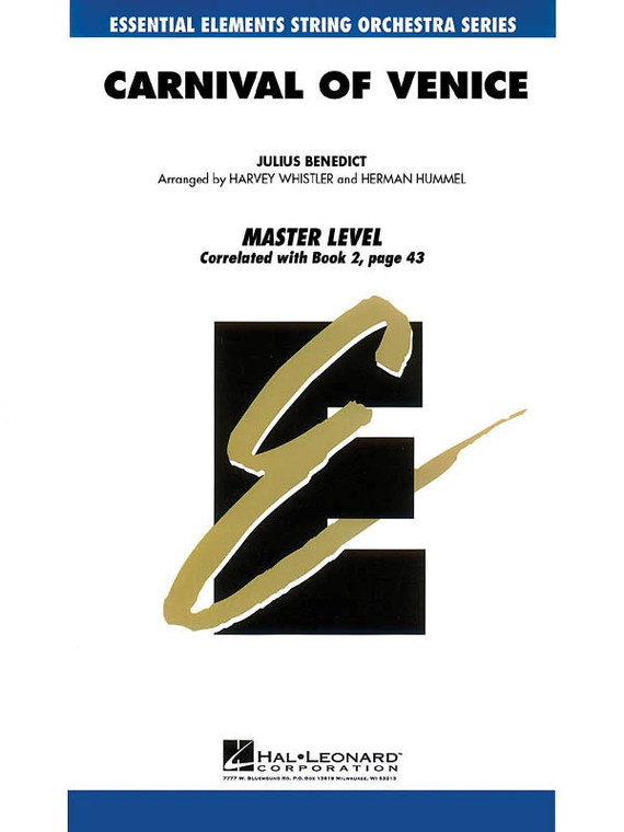Hal Leonard Carnival Of Venice Eestr1 1.5