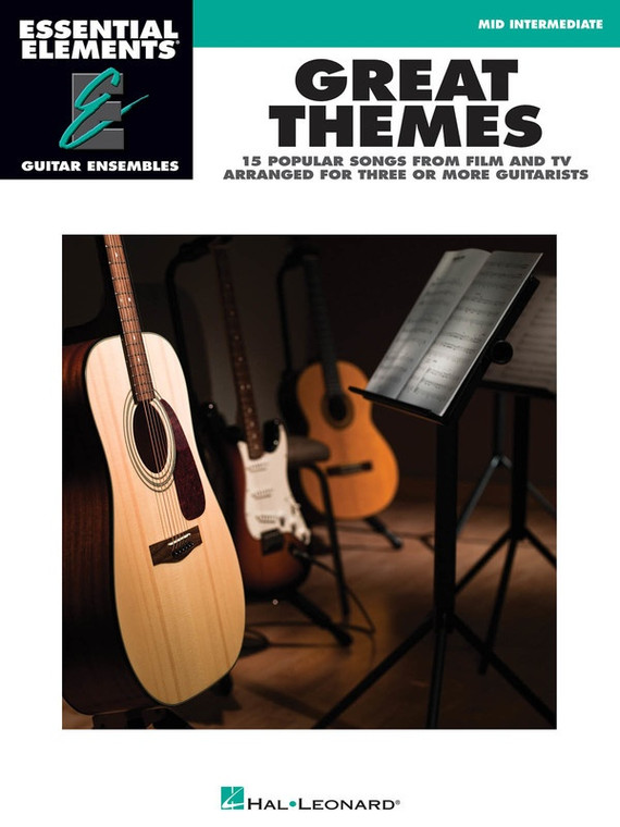 Hal Leonard Great Theme Ee Guitar Ensemble Mid Intermediate