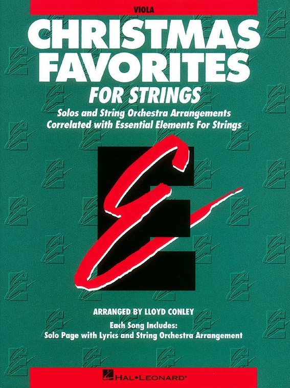 Hal Leonard Ee Christmas Favorites Strings Viola