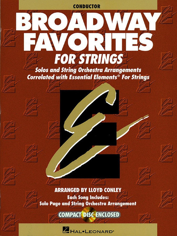 Hal Leonard Essential Elements Broadway Favorites For Strings Conductor
