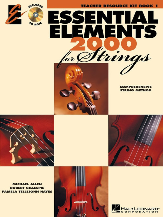 Hal Leonard Essential Elements 2000 Bk1 Strings Teacher Resource Ee