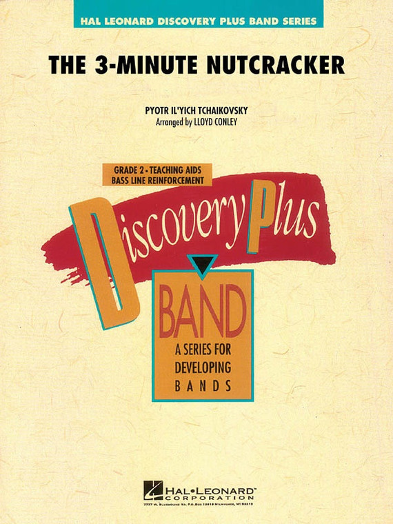 Hal Leonard Three Minute Nutcracker Discpl2