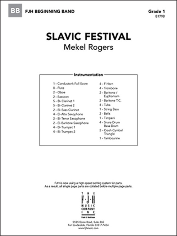 Slavic Festival Cb1 Sc/Pts