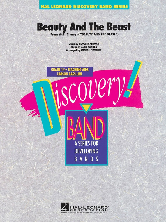Hal Leonard Beauty And The Beast Disc1.5 Sc/Pts