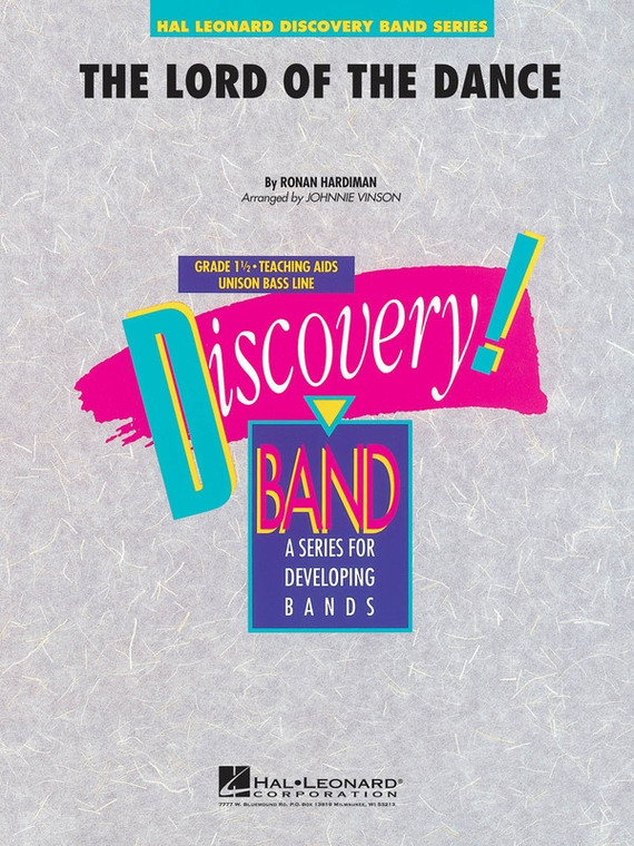 Hal Leonard Lord Of The Dance Disc1.5 (Pod)