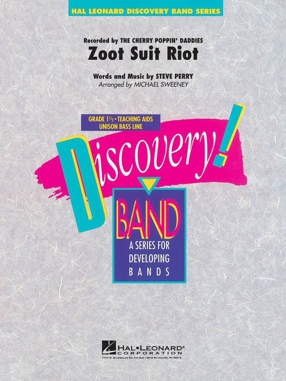 Hal Leonard Zoot Suit Riot Cb1 Disc1.5 Sc/Pts (Pod)