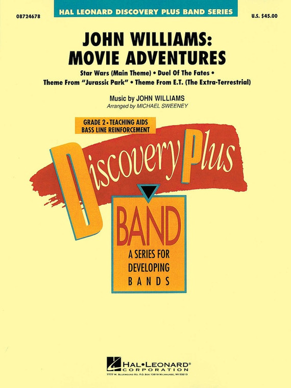 Hal Leonard John Williams: Movie Adventures