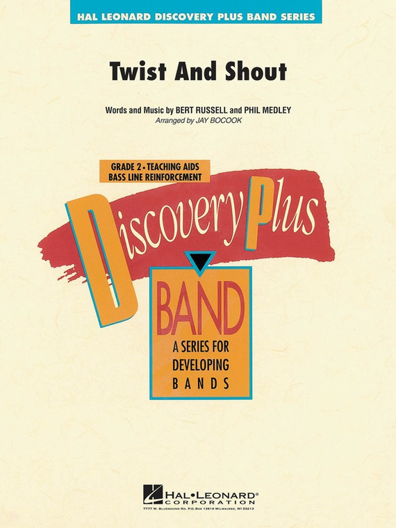 Hal Leonard Twist And Shout Discpl2 Sc/Pts (Pod)