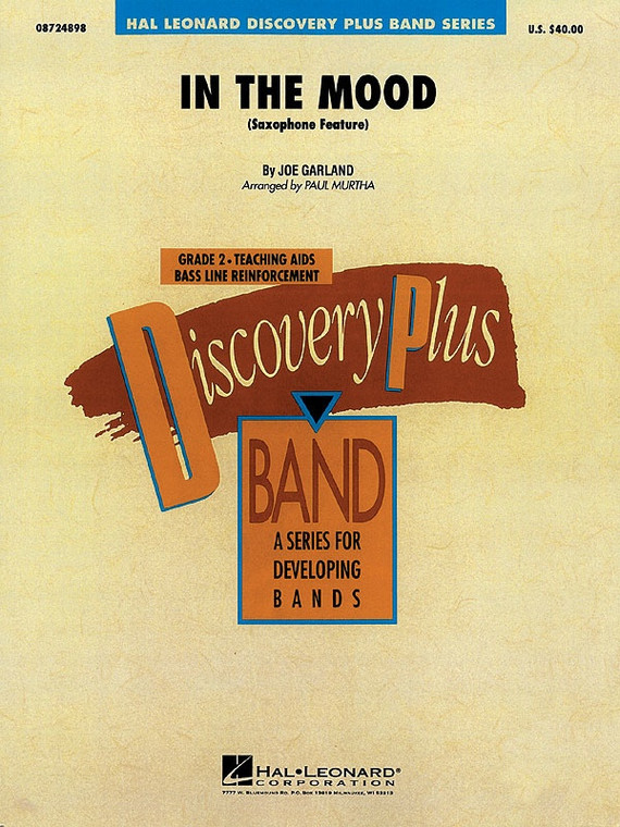 Hal Leonard In The Mood Discpl2