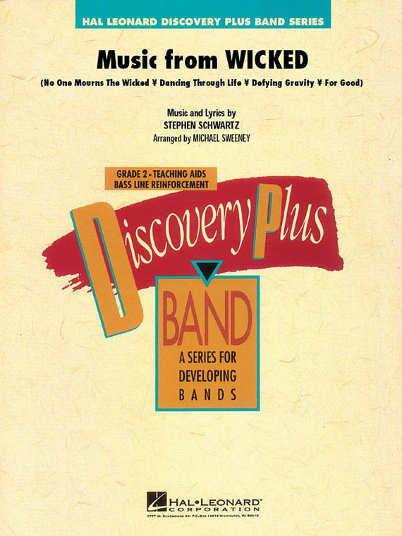 Hal Leonard Music From Wicked Discpl2