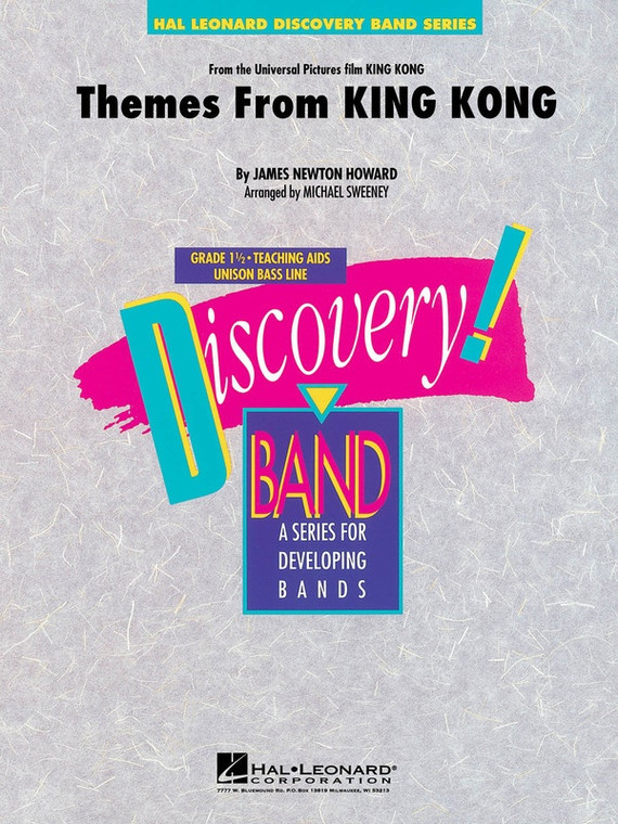 Hal Leonard Themes From King Kong Displ1.5