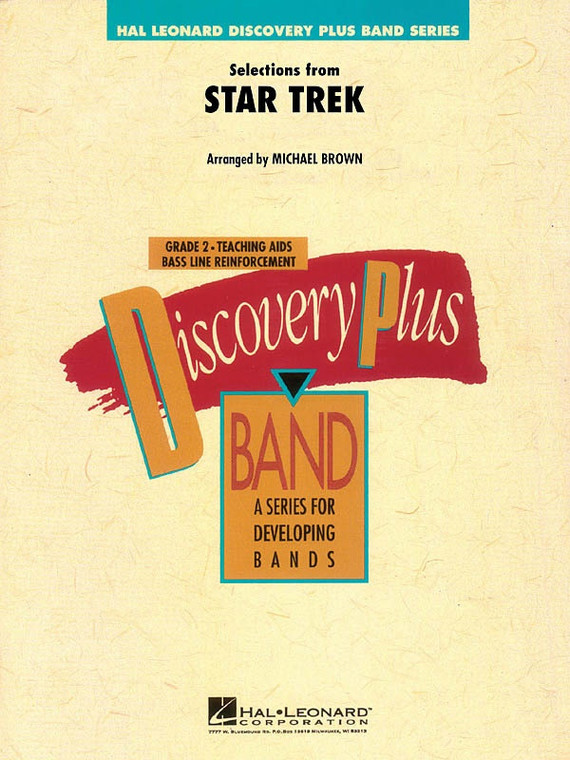Hal Leonard Star Trek Selections From Discpl2