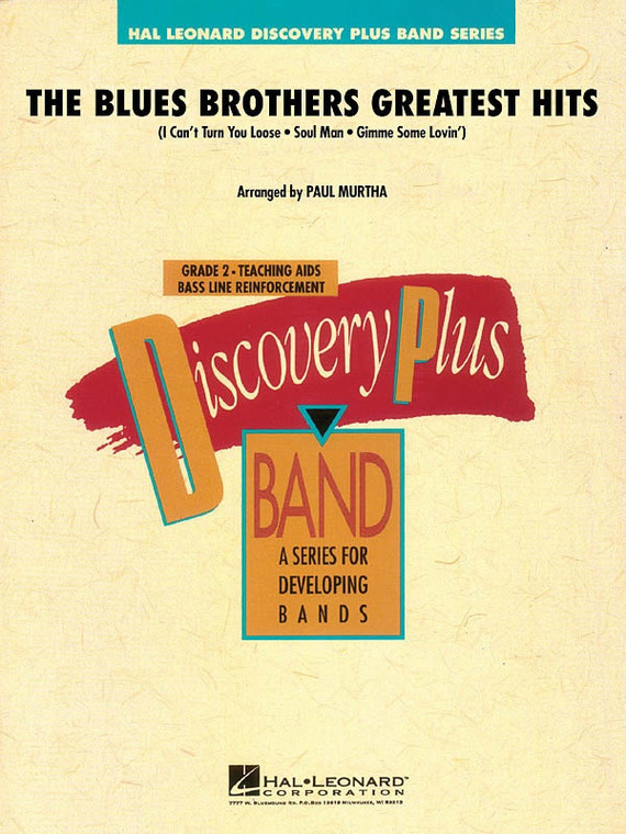 Hal Leonard The Blues Brothers Greatest Hits Cb2 Sc/Pts