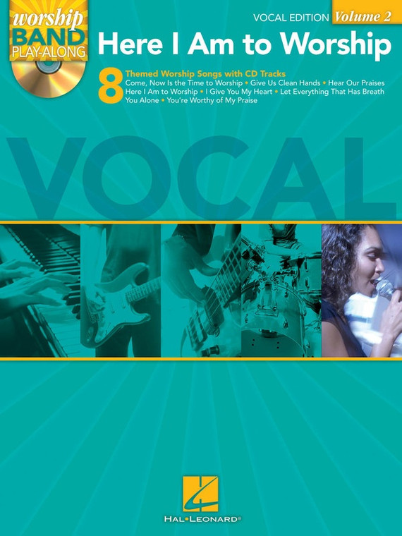 Hal Leonard Here I Am To Worship Vocal Edition Worship Band Play Along Volume 2