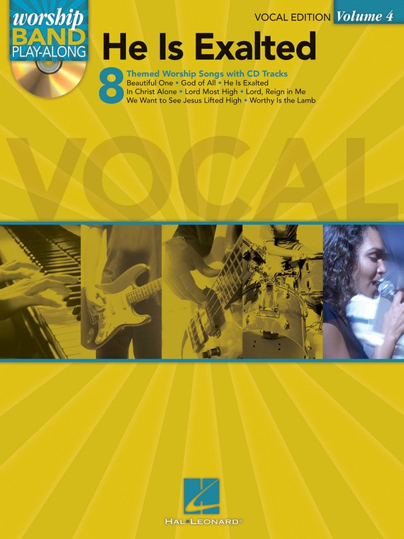 Hal Leonard He Is Exalted Wbpa Bk/Cd V4 Vocal Edition