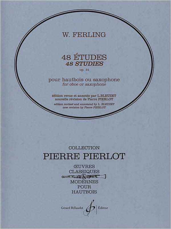 Ferling 48 Studies Op 31 For Oboe