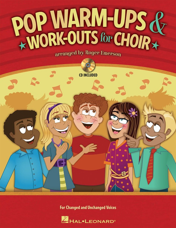 Hal Leonard Pop Warm Ups & Work Outs For Choir Bk/Cd