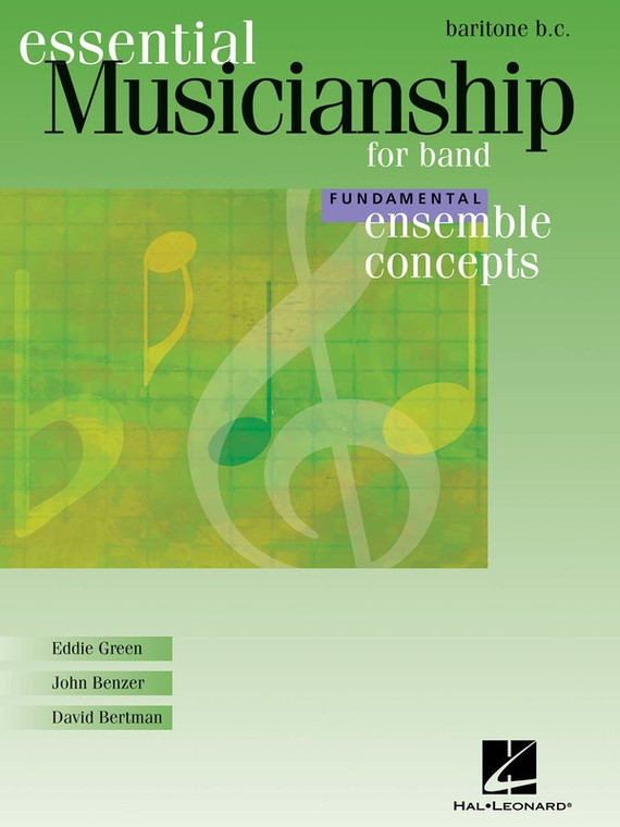 Hal Leonard Ensemble Concepts For Band Fundamental Level Baritone B.C.