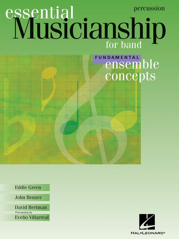 Hal Leonard Ensemble Concepts For Band Fundamental Level Percussion