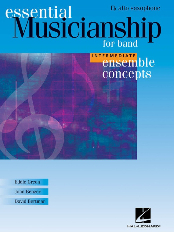 Hal Leonard Ensemble Concepts For Band Intermediate Level Alto Sax