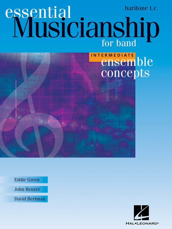 Hal Leonard Ensemble Concepts For Band Intermediate Level Baritone T.C.