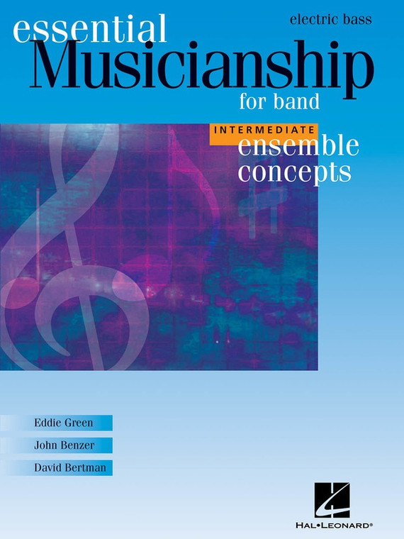 Hal Leonard Ensemble Concepts For Band Intermediate Level Electric Bass