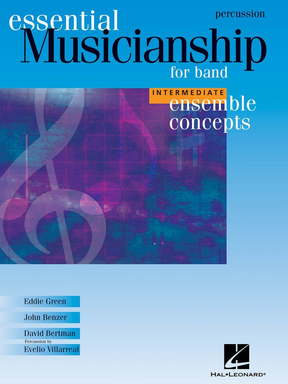 Hal Leonard Ensemble Concepts For Band Intermediate Level Percussion
