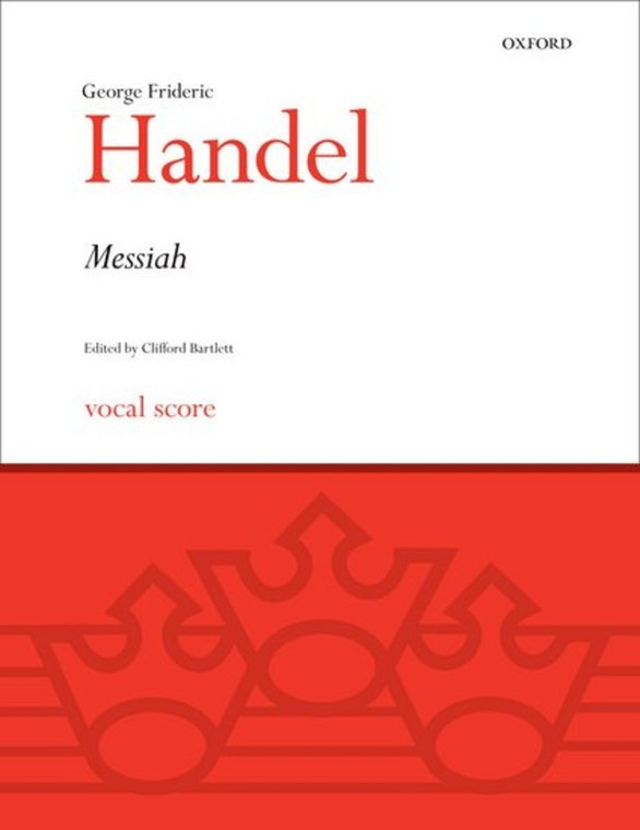 Messiah Vocal Score Ed Bartlett