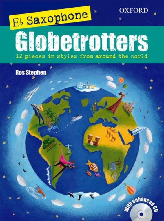 Saxophone Globetrotters E Flat Alto Bk/Cd