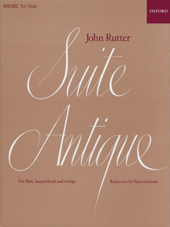 Rutter Suite Antique Flute/Piano