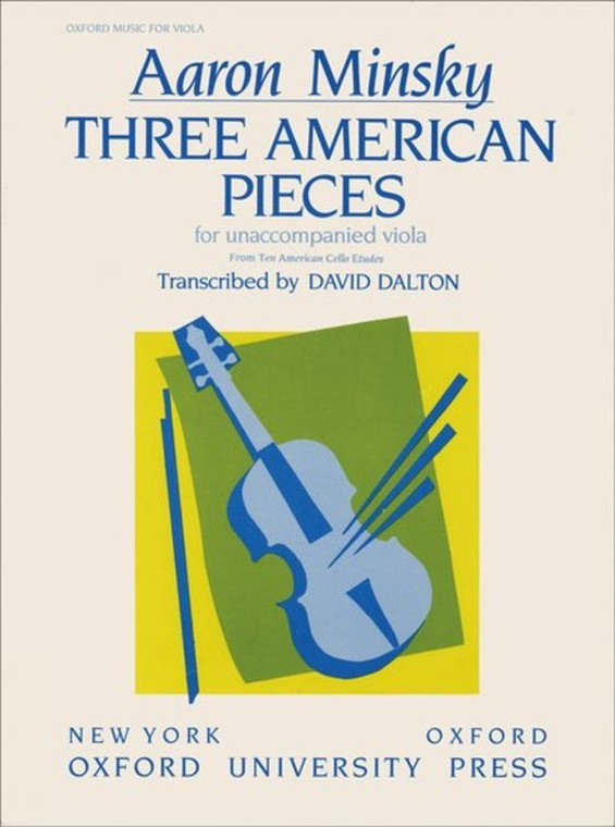 Three American Pieces For Viola
