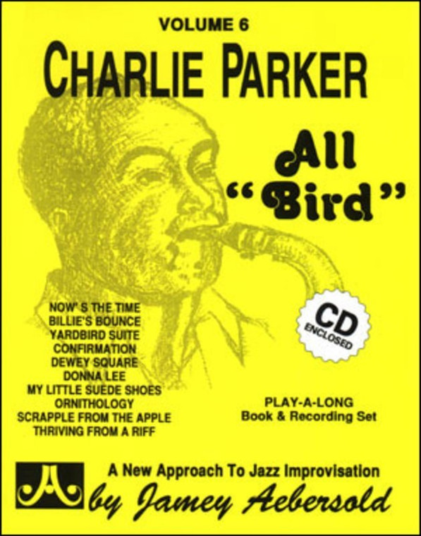 All Bird Charlie Parker Bk/Cd No 6