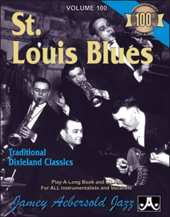 St Louis Blues Dixieland Classics Bk/Cd No 100