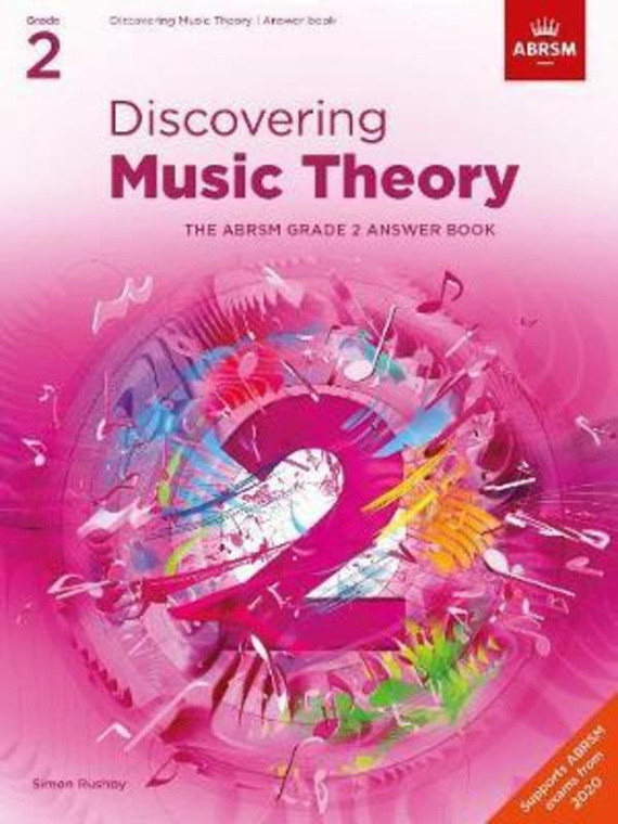Abrsm Discovering Music Theory, The Abrsm Grade 2 Answer Book