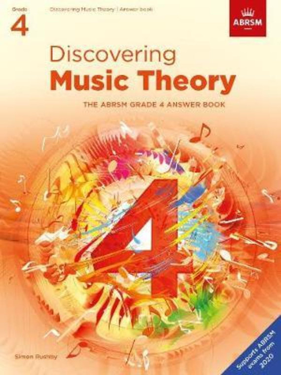 Abrsm Discovering Music Theory, The Abrsm Grade 4 Answer Book