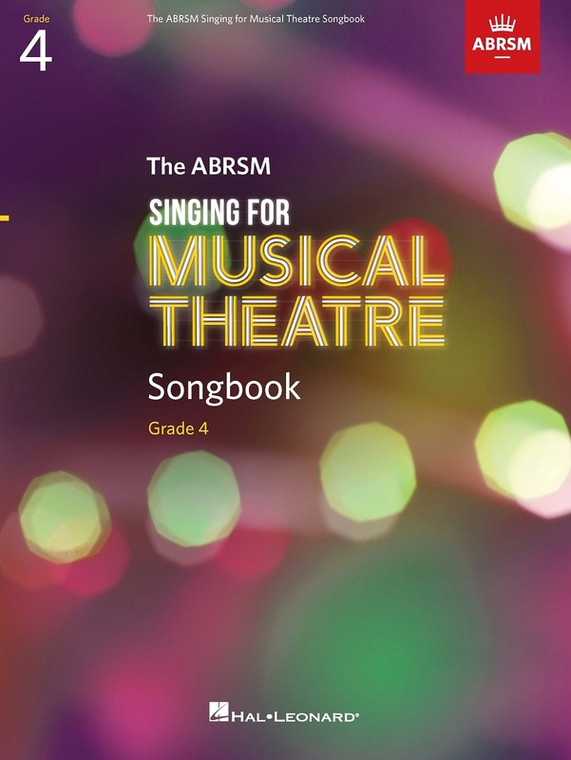 Abrsm Abrsm Singing For Musical Theatre Songbook Grade 4
