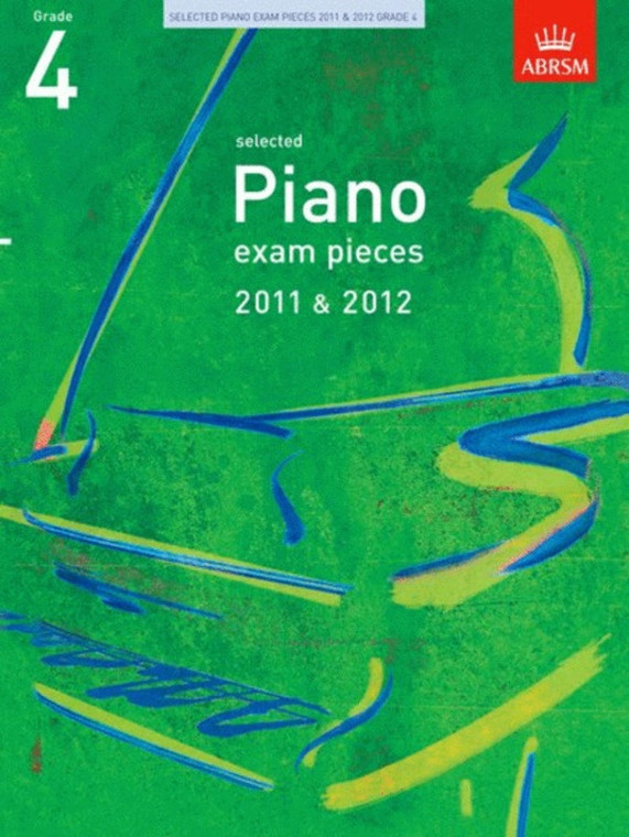 Abrsm A B Piano Examination Pieces 2011 2012 Gr 4