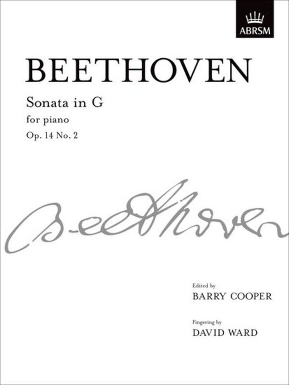 Abrsm Sonata In G Op. 14 No. 2 From Vol. I