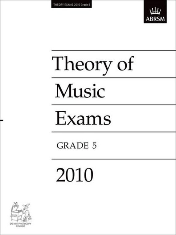 Abrsm Theory Of Music Exams 2010 Grade 5