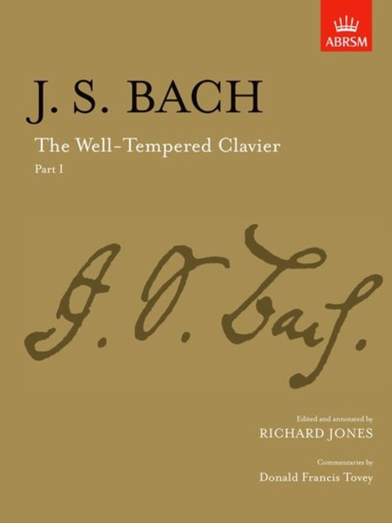 Abrsm The Well Tempered Clavier Part I [Paper Cover]