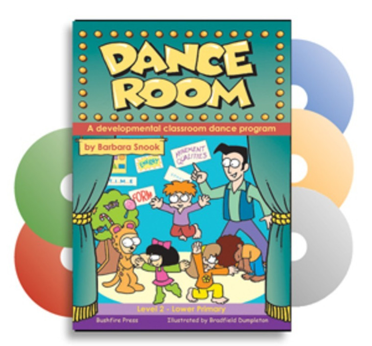 Dance Room Level 2 Lower Primary Bk/4 Cds/Dvd