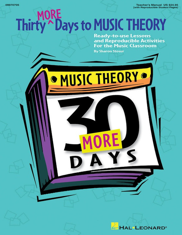 Hal Leonard Thirty More Days To Music Theory