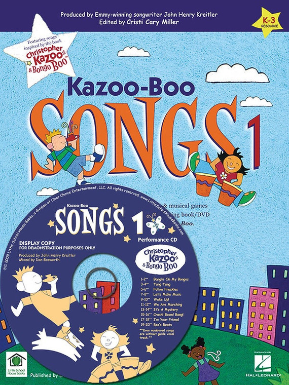 Kazoo Boo Songs 1 Accomp Cd